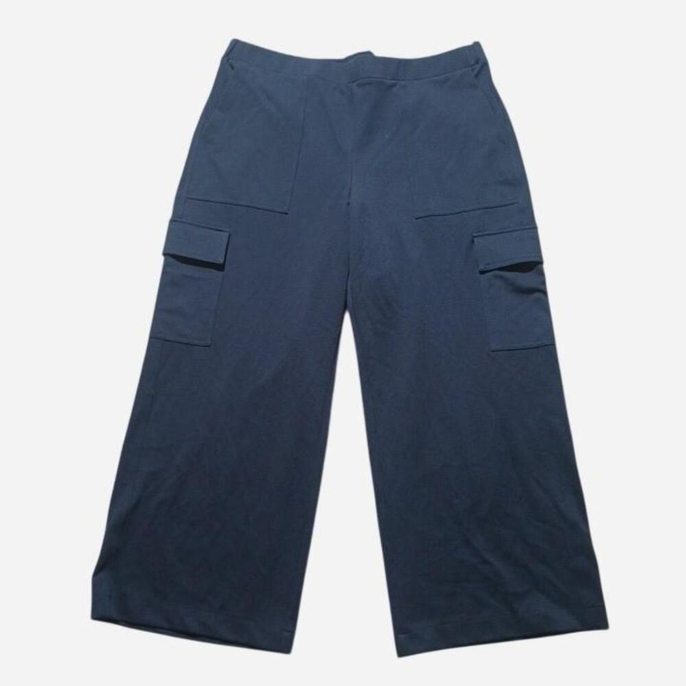 Lane Bryan Navy Blue Straight Cargo Pants Size 20